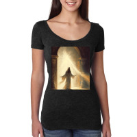 Jesus Arrives Women's Triblend Scoop T-shirt | Artistshot