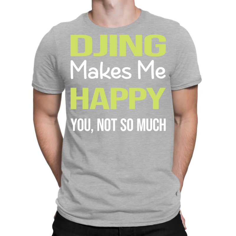 Funny Happy Djing Dj Disc Jockey Deejay Aesthetic T-shirt | Artistshot