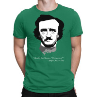 Edgar Allen Poe   Quoth The Raven T-shirt | Artistshot