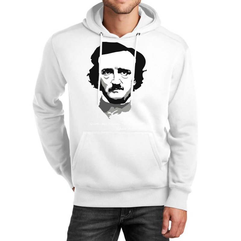 Edgar Allen Poe   Quoth The Raven Unisex Hoodie | Artistshot