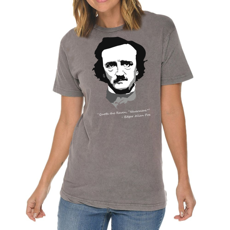 Edgar Allen Poe   Quoth The Raven Vintage T-shirt | Artistshot