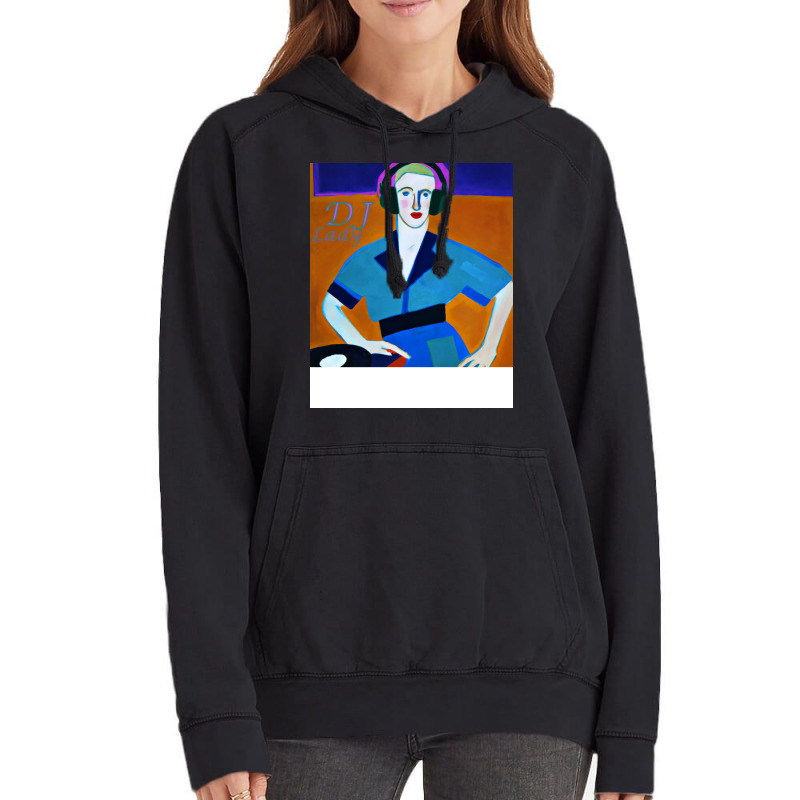 Dj Lady Aesthetic Vintage Hoodie | Artistshot