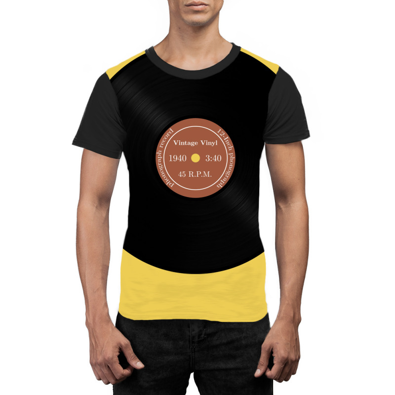 Vinyl Record 1940 Edition Graphic T-shirt | Artistshot