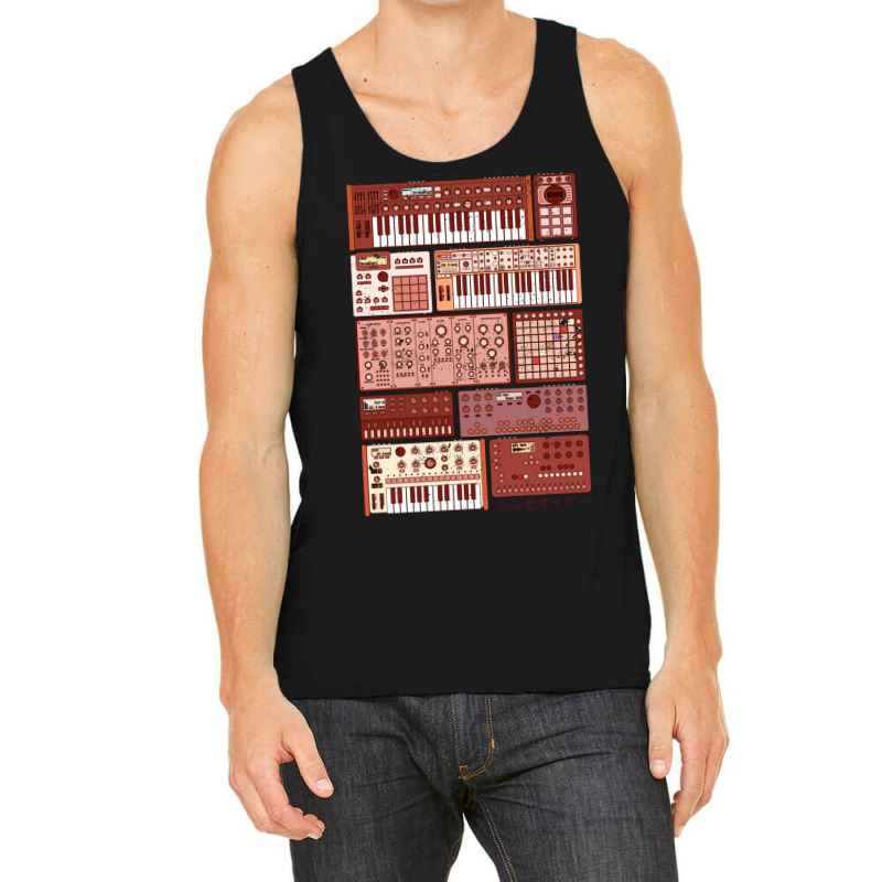 Synthesizers And Electronic Music Instruments Funn Tank Top | Artistshot