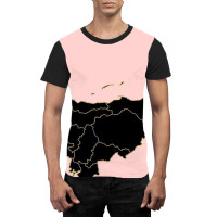 Honduras Map Graphic T-shirt | Artistshot