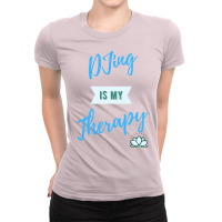 Djing Is My Therapy Stars Ladies Fitted T-shirt | Artistshot