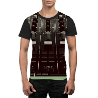 Dj Mixer Fader And Knobs Photo Graphic T-shirt | Artistshot