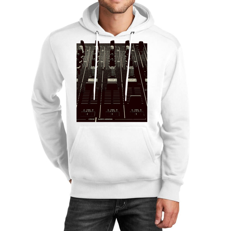 Dj Mixer Fader And Knobs Photo Unisex Hoodie | Artistshot