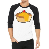 Lemon Tart Baking Bite Tumblr 3/4 Sleeve Shirt | Artistshot