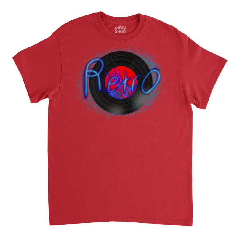 Retro Record Stars Classic T-shirt | Artistshot