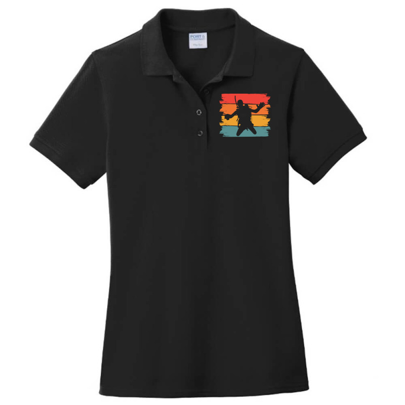 Diver Diving Scuba Ocean Scuba Diving Water Vintag Ladies Polo Shirt by shudoterika0 | Artistshot