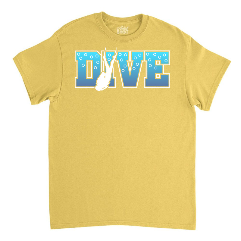 Dive Scuba Diving Diver Boy Nostalgia Classic T-shirt | Artistshot