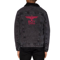 Boy-london Unisex Sherpa-lined Denim Jacket | Artistshot