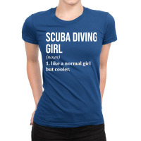 Scuba Diver Love Ladies Fitted T-shirt | Artistshot