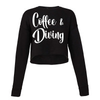 Coffee Diving Vintage Cropped Sweater | Artistshot