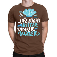 Looks Better Under Water 80s T-shirt | Artistshot