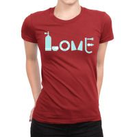 Love Scuba Diving Diver Nostalgia Ladies Fitted T-shirt | Artistshot