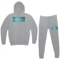 Diving Apnea Freediving Scuba 80s Hoodie & Jogger Set | Artistshot