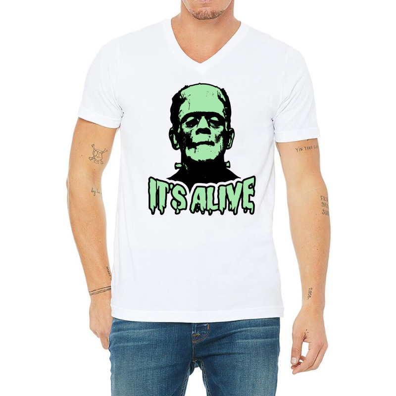 Frankenstein 1 V-neck Tee | Artistshot