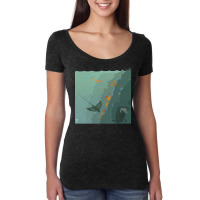 Freedom Diving Boy Women's Triblend Scoop T-shirt | Artistshot