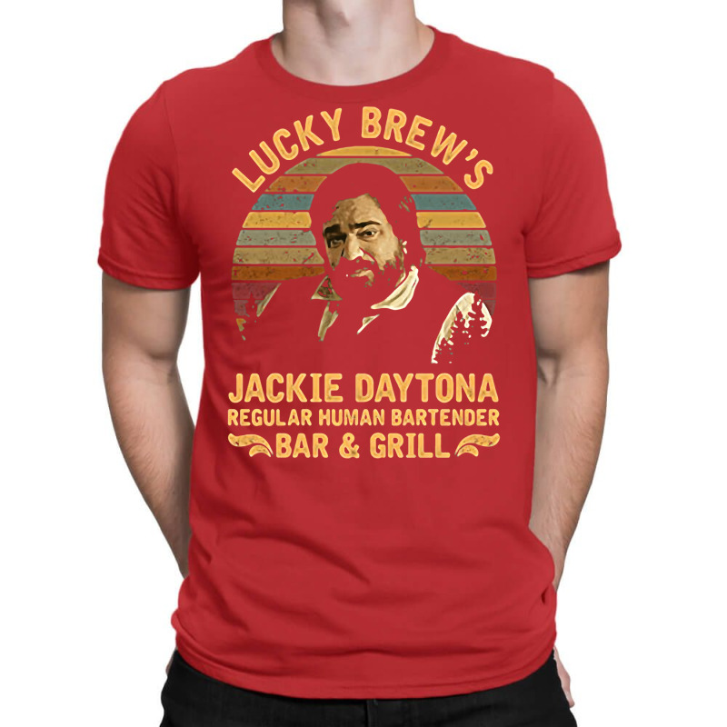 Lucky Brew's Jackie Daytona Regular Human Bartende T-shirt | Artistshot