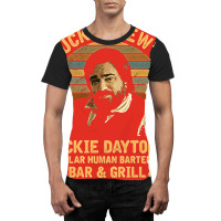 Lucky Brew's Jackie Daytona Regular Human Bartende Graphic T-shirt | Artistshot