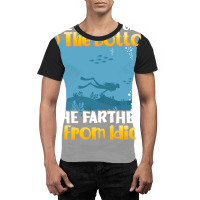 The Closer I Get To The Bottom Scuba Diving Diver Graphic T-shirt | Artistshot