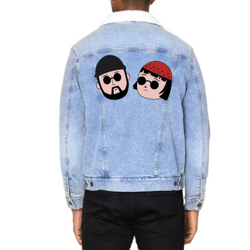 Leon And Matilda Unisex Sherpa-lined Denim Jacket | Artistshot