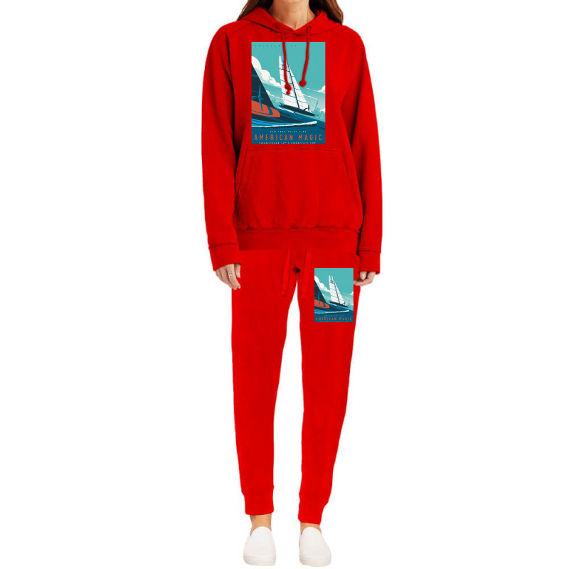 America's Cup   American Magic Poster   Auckland 2 Hoodie & Jogger set by deakinlathena | Artistshot