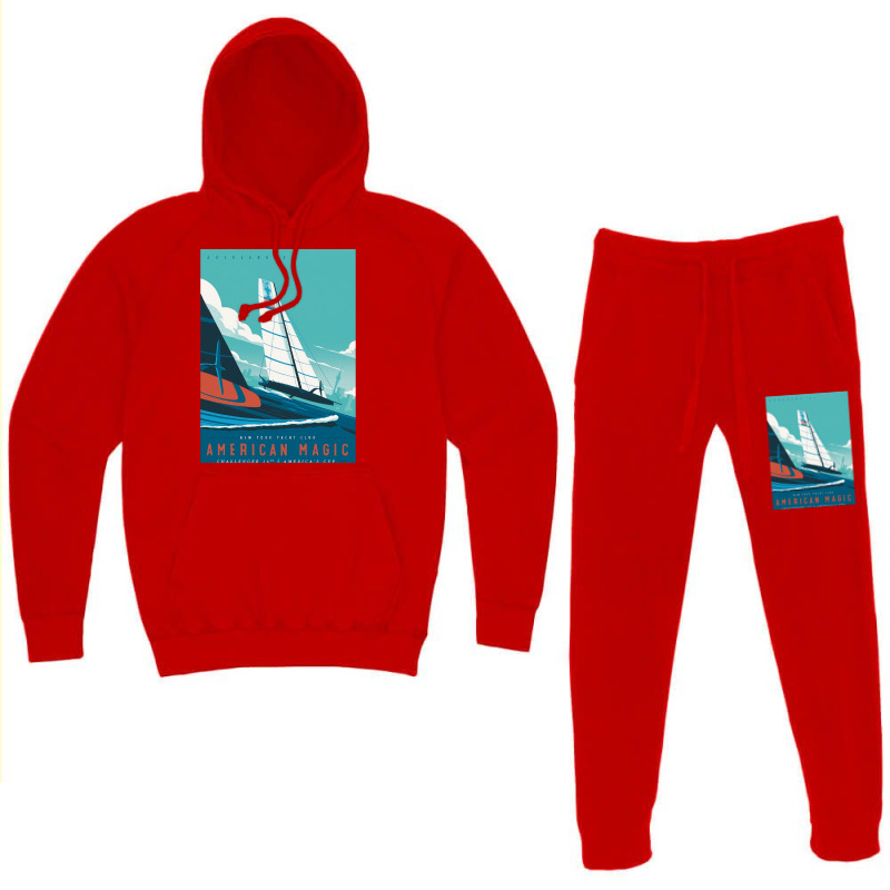 America's Cup   American Magic Poster   Auckland 2 Hoodie & Jogger set by deakinlathena | Artistshot