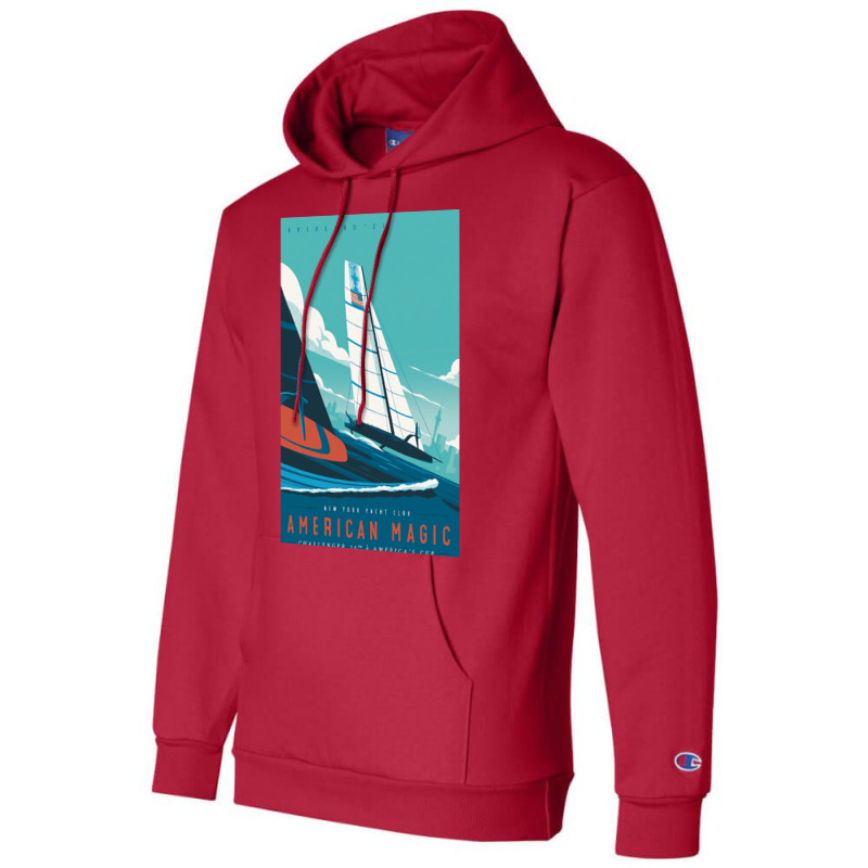 America's Cup   American Magic Poster   Auckland 2 Champion Hoodie by deakinlathena | Artistshot