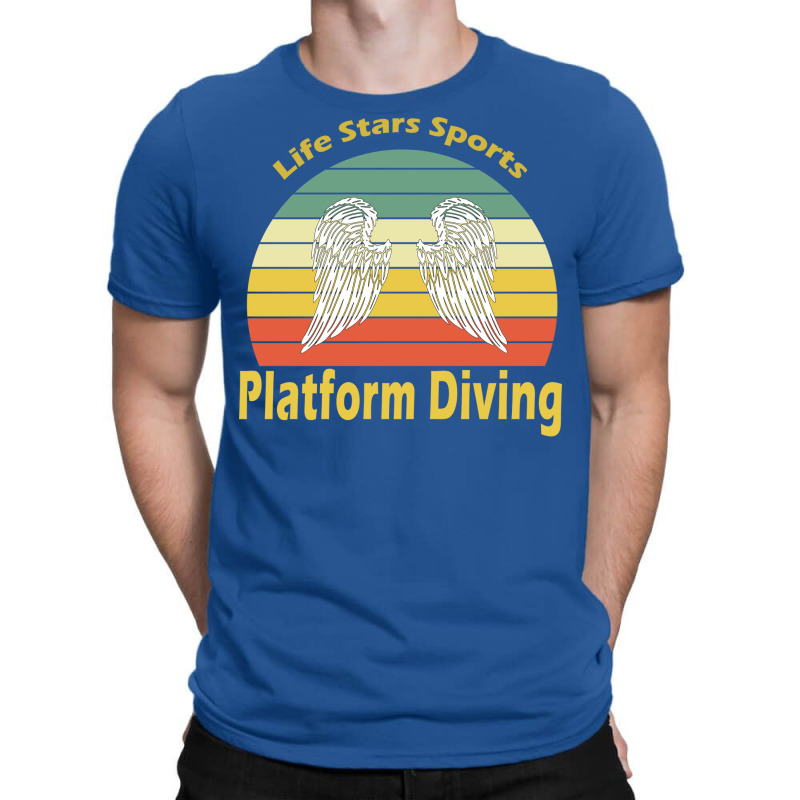 Sport Platform Diving Retro T-shirt | Artistshot