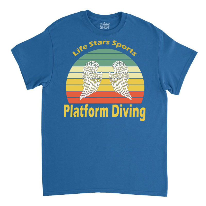 Sport Platform Diving Retro Classic T-shirt | Artistshot