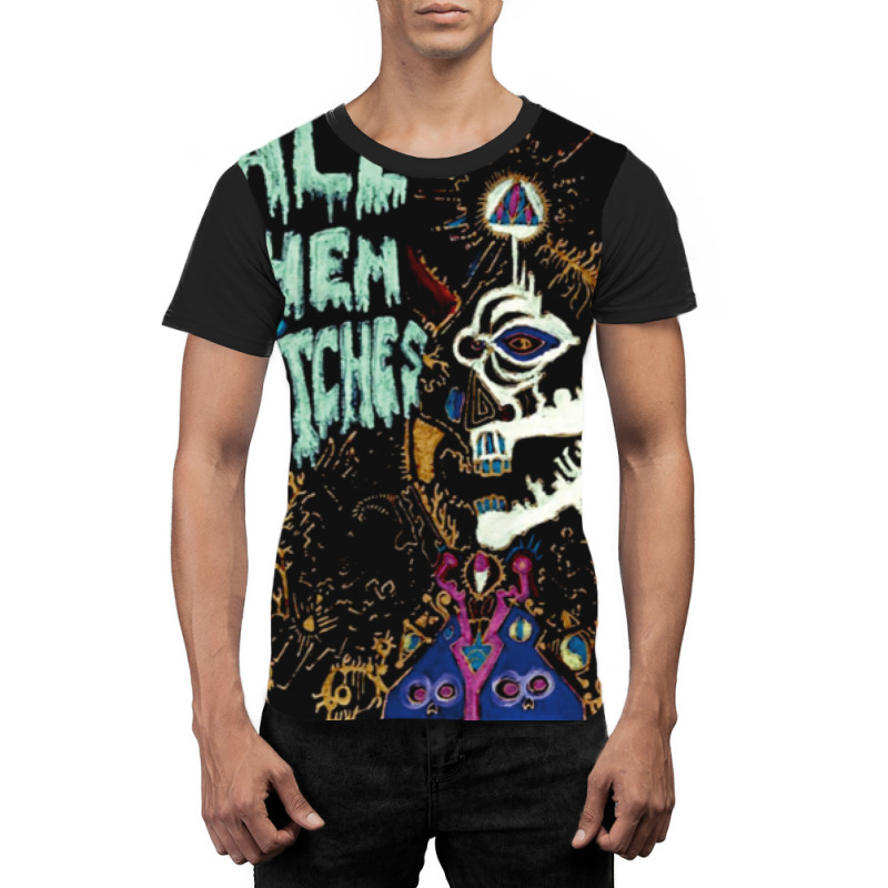 All Them Witches Horror Halloween Graphic T-shirt by sporewashory | Artistshot