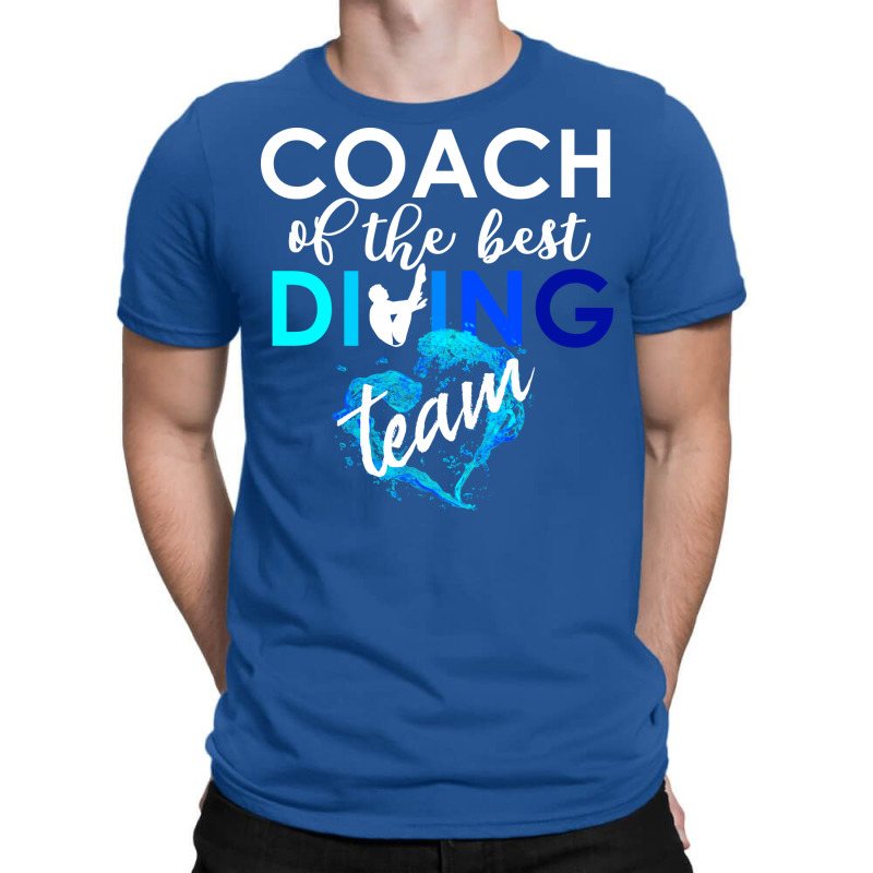 Springboard Diving Coach Of The Best Sport Diving T-shirt | Artistshot