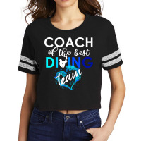 Springboard Diving Coach Of The Best Sport Diving Scorecard Crop Tee | Artistshot