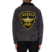 Juggalo Unisex Sherpa-lined Denim Jacket | Artistshot