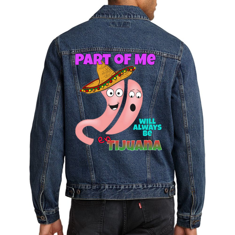 Gastric Sleeve   A Part Of Me Men Denim Jacket | Artistshot