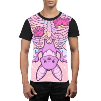 Kawaii Pastel Goth Cute Creepy Bat Graphic T-shirt | Artistshot