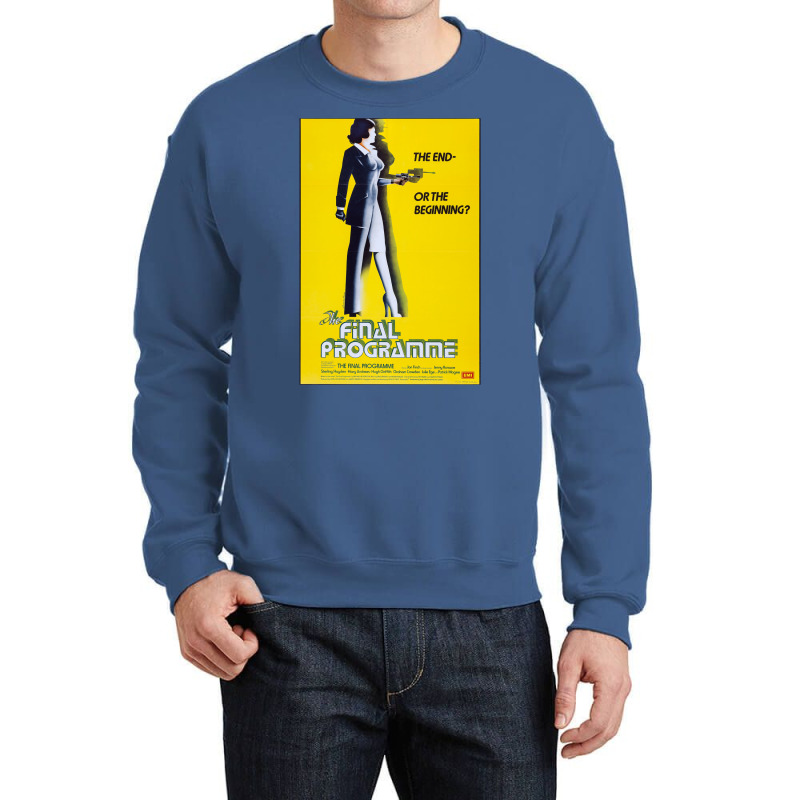 Final Programme 1973 Science Fiction Movie! Crewneck Sweatshirt by keehanquakera | Artistshot