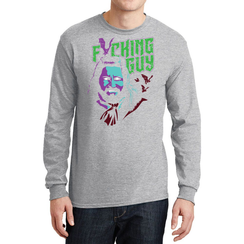 Fricking Guy Long Sleeve Shirts by keehanquakera | Artistshot