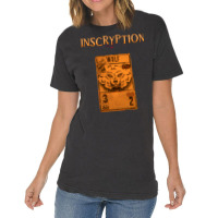 Inscryption Psychological Horror Wolf Card Game Ha Vintage T-shirt | Artistshot