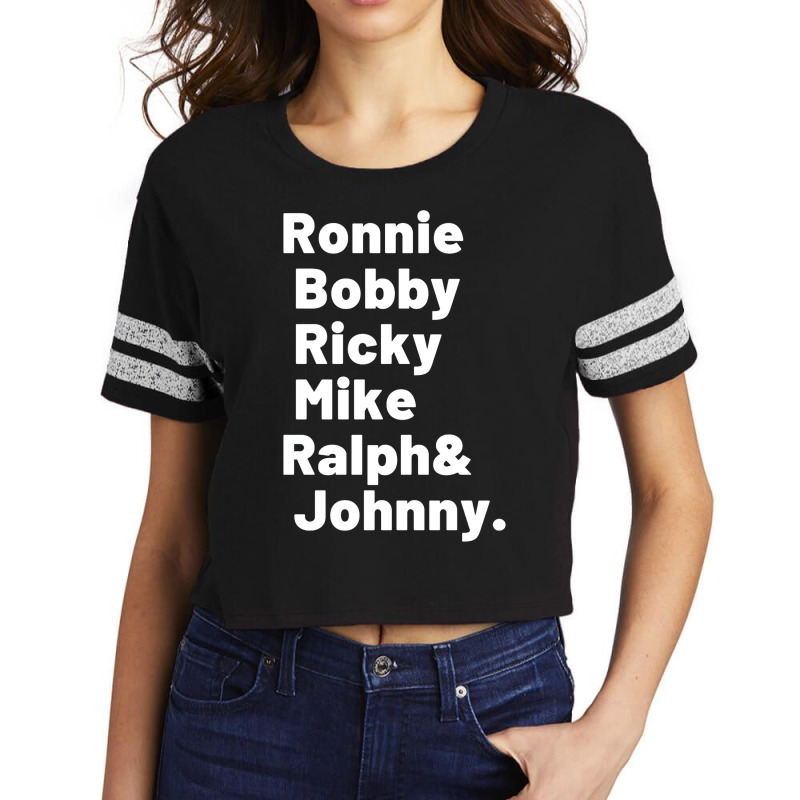 New Edition Ronnie2 Scorecard Crop Tee by mishouollarg | Artistshot