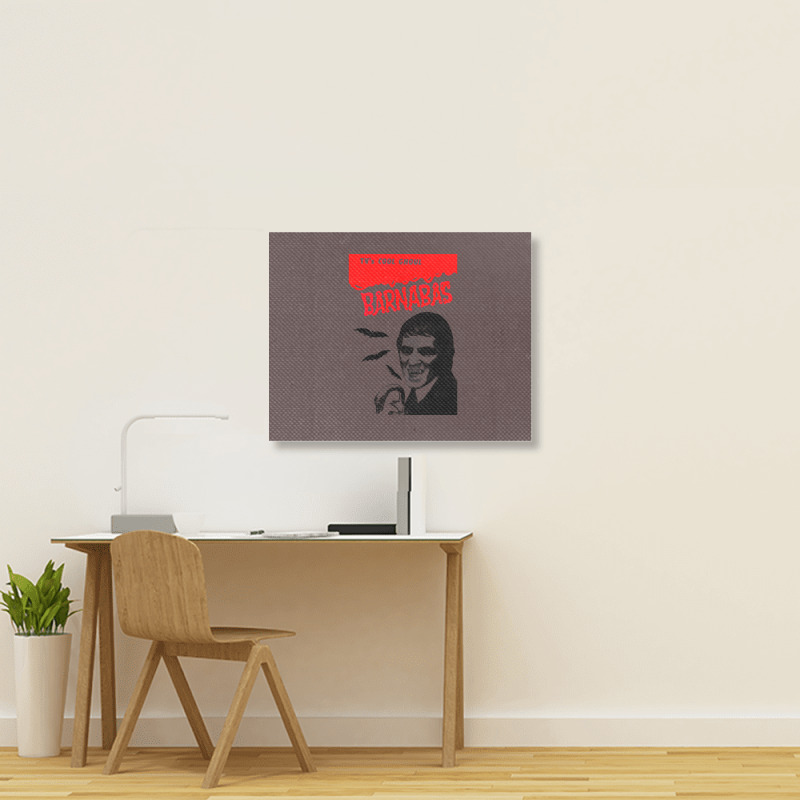 Barnabas         60s Tv Ghoul Landscape Canvas Print | Artistshot