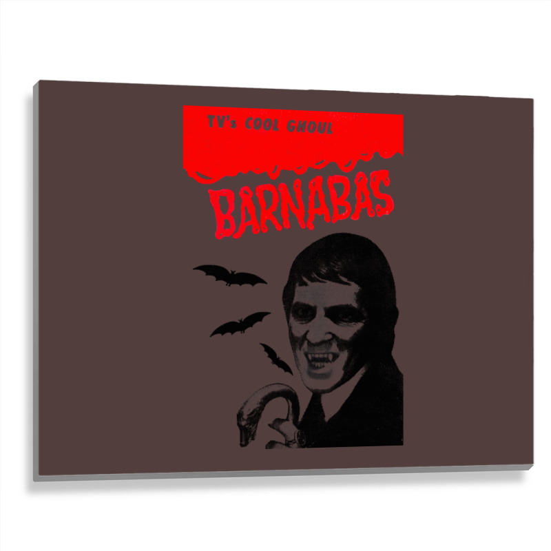 Barnabas         60s Tv Ghoul Metal Print Horizontal | Artistshot