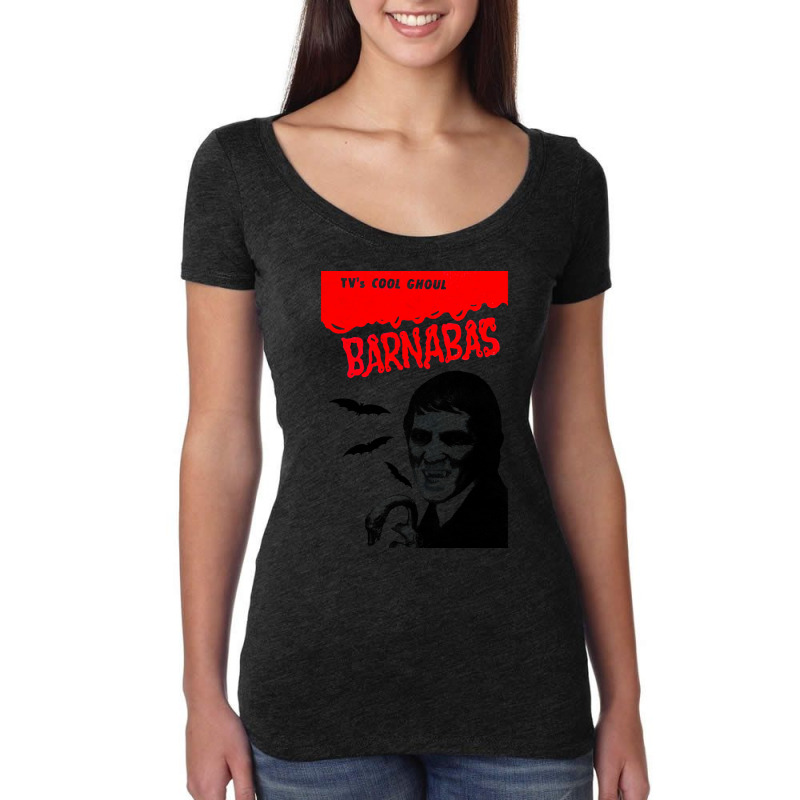 Barnabas         60s Tv Ghoul Women's Triblend Scoop T-shirt by asherfadnaang | Artistshot