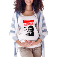 Barnabas         60s Tv Ghoul Maternity Scoop Neck T-shirt | Artistshot