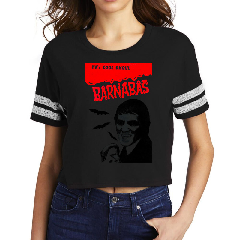 Barnabas         60s Tv Ghoul Scorecard Crop Tee by asherfadnaang | Artistshot