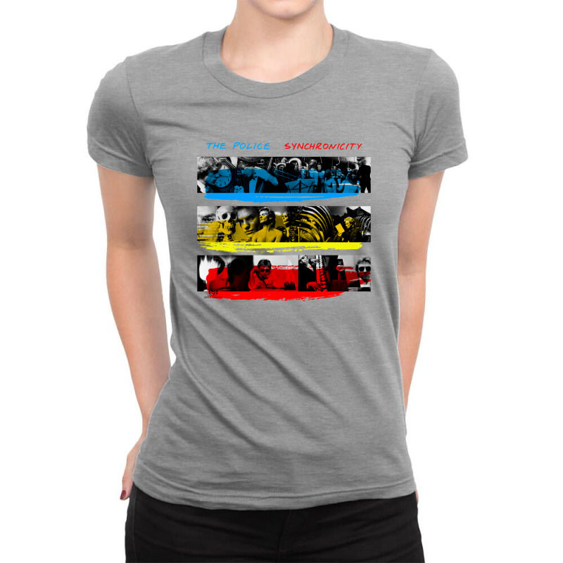 The Police Synchronicity Album Ladies Fitted T-Shirt by lemlerforkina | Artistshot