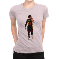 Trae Young Silences The Garden Ladies Fitted T-shirt | Artistshot